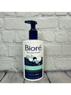 Biore Combination Skin Balancing Cleanser Deep Cleansing 6.77 Fl.OZ.